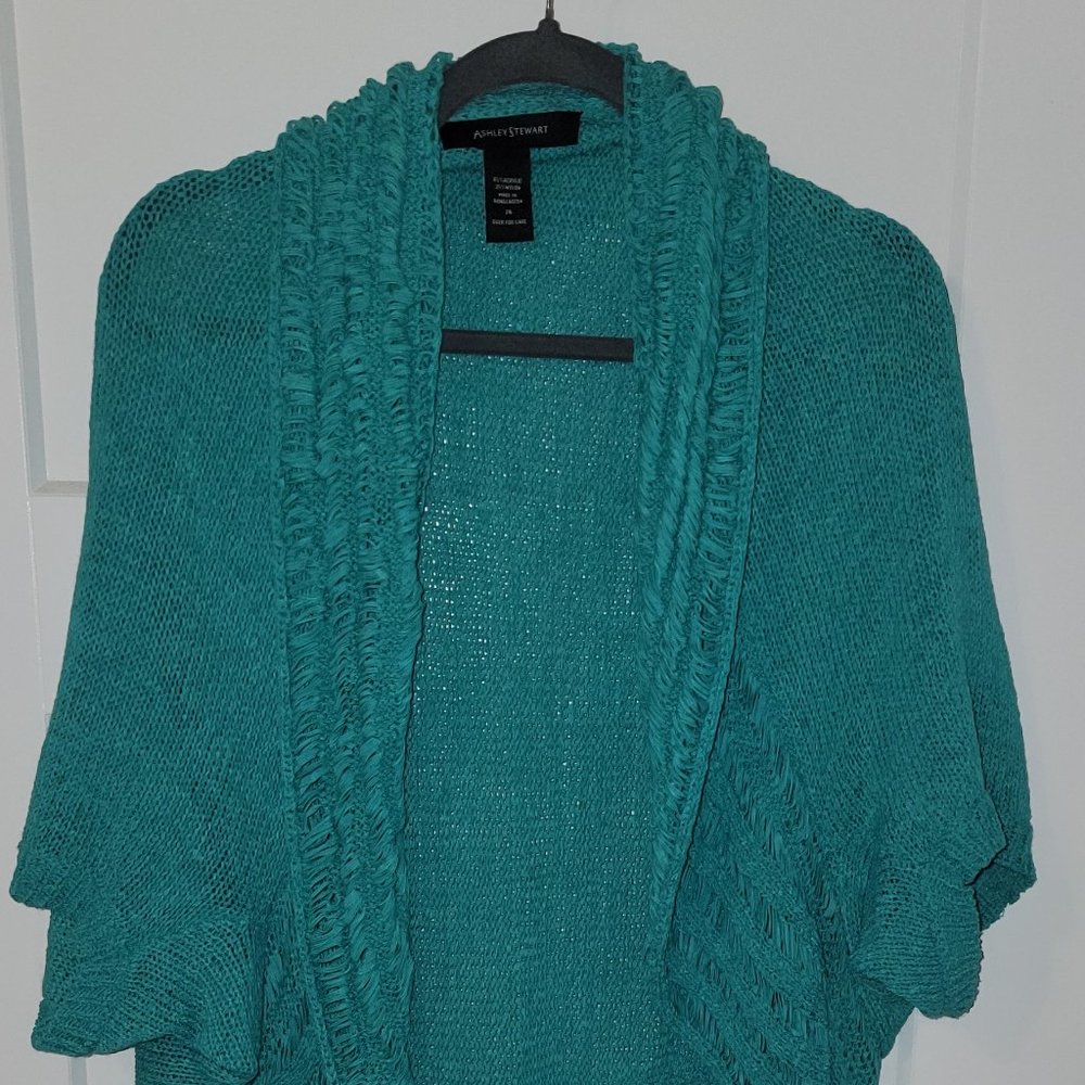 Teal Cardigan
